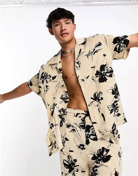 Black Floral Print Co-Ords – Roar Fox