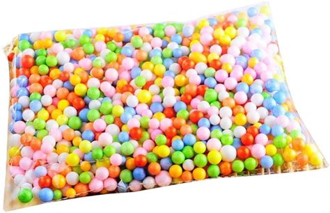 Buy NUOBESTY Christmas Foam Beads Mini Styrofoam Polystyrene Balls for ...