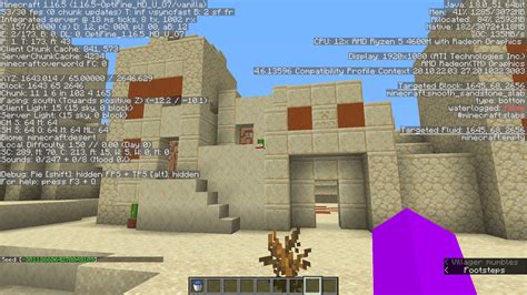 Hidden Sand Village Minecraft