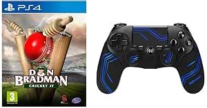 Don Bradman Cricket 17 (Ps4)+Nitho ADONIS - Controller Compatible with ...