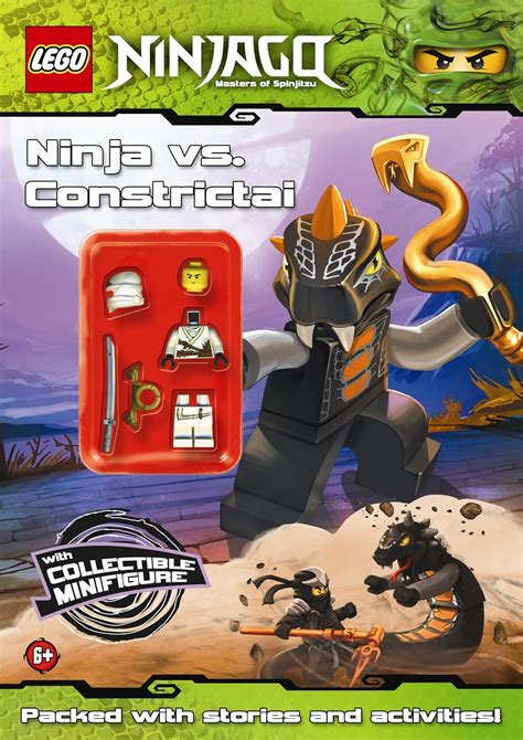 Buy LEGO Ninjago: Ninja vs Constrictai Activity Book with minifigure ...