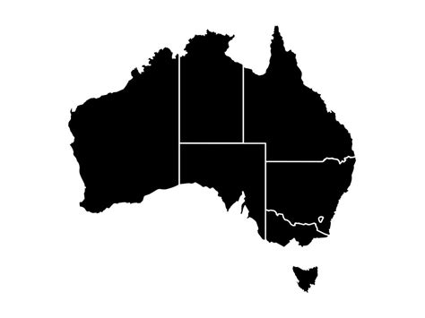Australia SVG Australia Map Svg Australia Clipart Australia - Etsy Australia