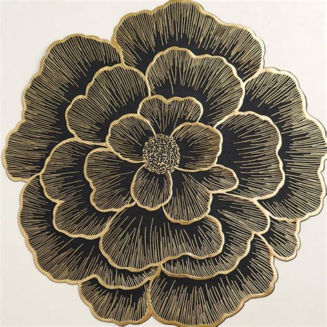 Luxe Bloom Radiance Table Mat Set Of 6 Online - Premium Table Mat ...