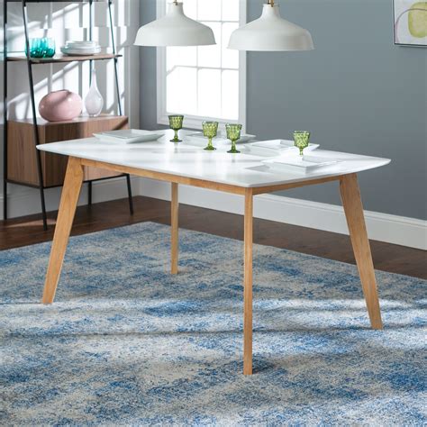 White Wood Dining Table
