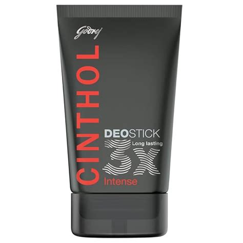 Buy Cinthol Deo Stick for Men, 40g - Intense, 3X Long-Lasting Fragrance ...