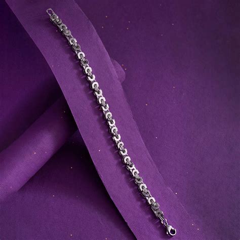 Royal Bands Silver Plated Bracelet – VOYLLA