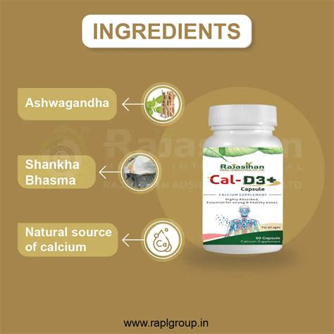 Best Calcium Supplement In India: Cal D3+ Capsule - Order Now