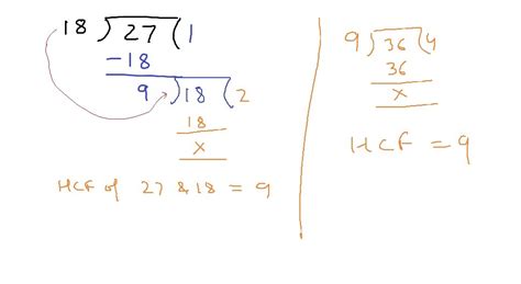 [Solved] 18,27,36,Find the HCF of the given number by prime ...