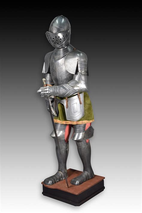 Armour or armor. Metal, leather, textile, etc. Spain, 20th century. For ...