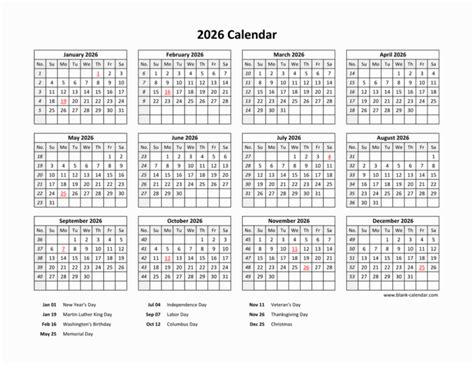 Nalc Calendar 2026 With Holidays Printable - calendar.sorteasport.com
