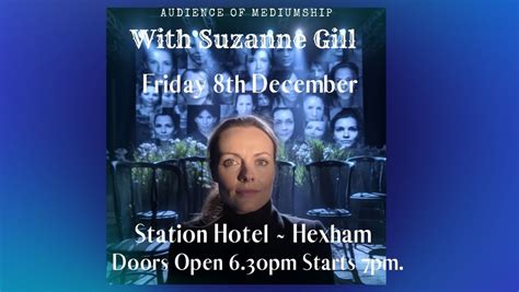 Audience of Mediumship @The station inn Hexham, Hexham the Station Inn ...