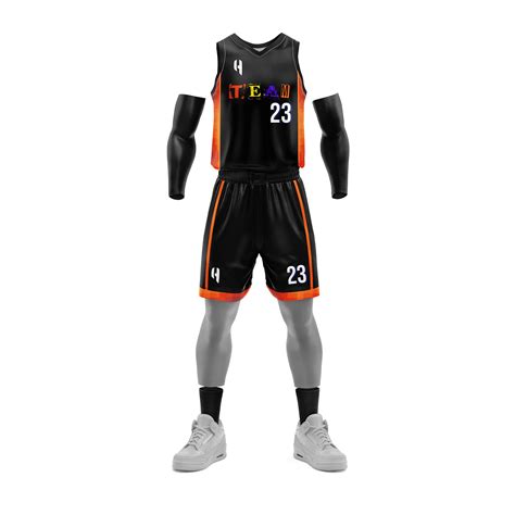 Custom Basketball Jersey and Shorts Set with Personalized Player Name ...