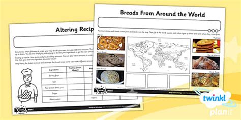 D&T: The Great Bread Bake Off LKS2 Home Learning Tasks