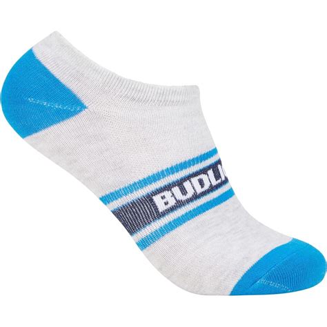 Bud Light Logos Women's Athletic No-Show Socks 6-Pair Multipack