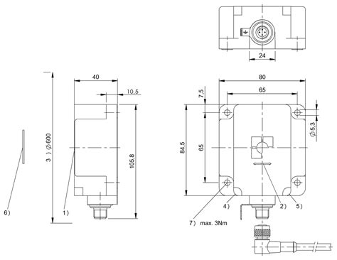BIS00LM (BIS M-451-045-001-07-S4) HF RFID readers (13.56 MHz) - BALLUFF ...