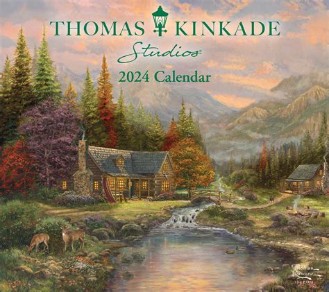 Thomas Kinkade Disney Dreams Collection 2022 Wall Calendar