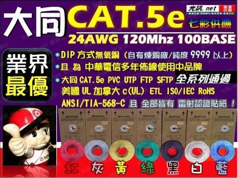 [ 光訊.net ] CAT.5e UTP 三叉 水晶頭 RJ45 網路線接頭 ㊣50U鍍金 大同網路線 CAT.6 UTP | Yahoo拍賣