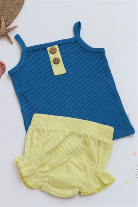 Buy Baby Girl Spaghetti Bloomer Online in India – LilBontre