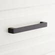5" Gebara Brass Cabinet Pull - Matte Black | Signature Hardware