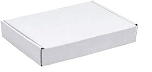 Varda Packaging 3 Ply | White 10X7X3.5 Inches | Inter Lock | Corrugated ...