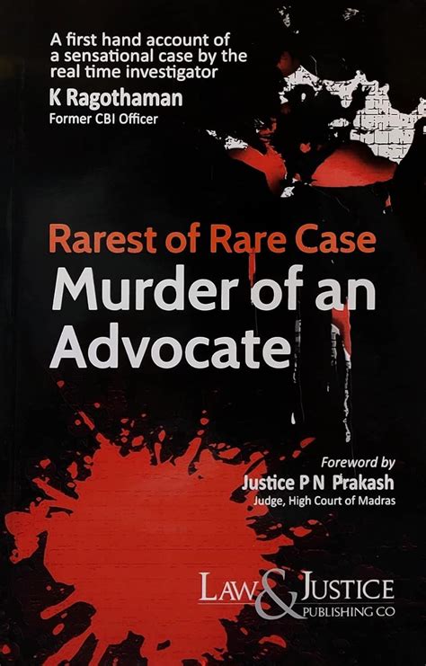 Amazon.in: Buy Rarest of Rare Case - Murder of an Advocate, 2021 ...