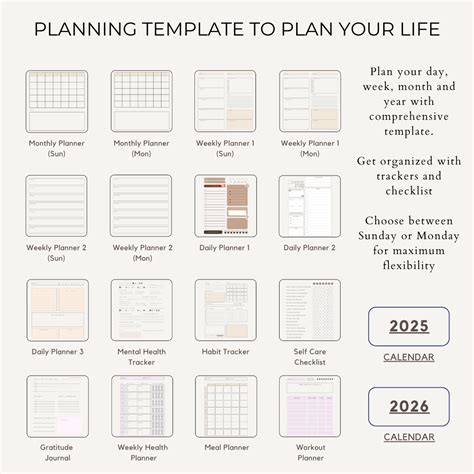 Digital All in One Notebooks Template (Infinite Usage) – PLOR