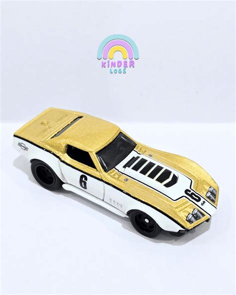 Premium Hot Wheels 1969 COPO Corvette - Gold (Uncarded) - Buy At Kinder ...