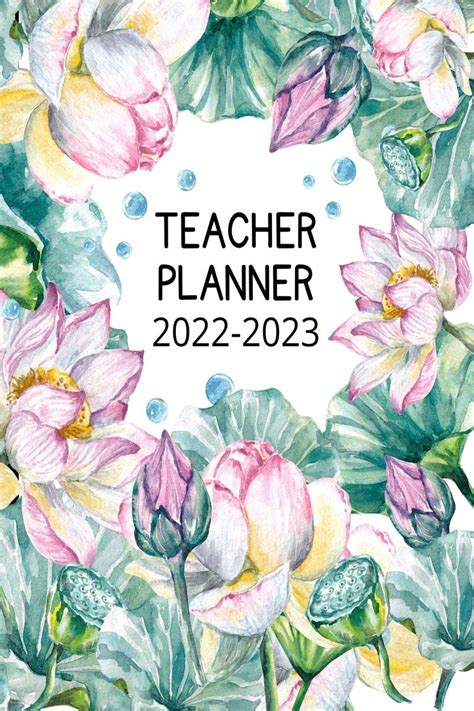 2022-2023 TEACHER PLANNER : Discover the included monthly planner ...