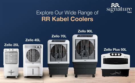 RR SIGNATURE MINI DESERT AIR COOLER ZELLO HC 45LTR | ICE CHAMBER ...