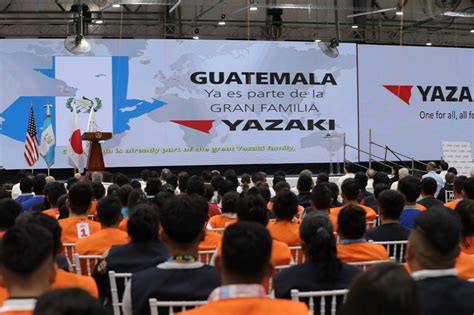 Primera fábrica automotriz de Yazaki en Guatemala comienza funciones en ...