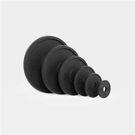 Weight Training 20 kg 28 mm Partly Recycled Cast Iron Plate