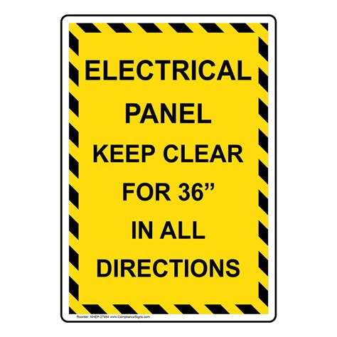 Electrical Panel Sign 的图像结果