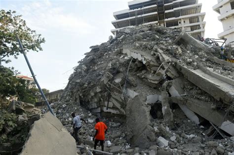 Image result for Lagos High-Rise Collapse
