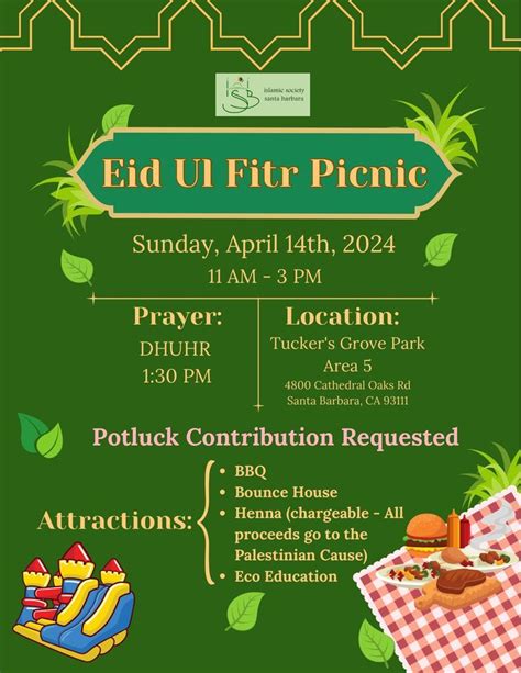 ISSB Eid-ul-Fitr Picnic, Tucker's Grove, Santa Barbara, 28 April 2024 ...