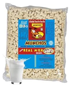Buy MUNCHOS Real Milk Puppy Biscuits 1 Kg Online at Low Prices in India ...