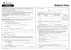 Medicare Claim Form - Fill Out, Sign & Share Online | pdfFiller