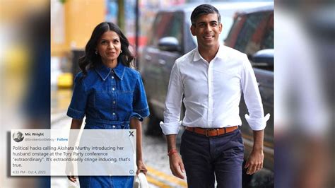 UK’s First Lady Akshata Murthy Surprises Rishi Sunak With An ...