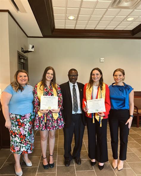 Omicron Delta Epsilon at Louisiana Tech | On November 15th, Grace White ...