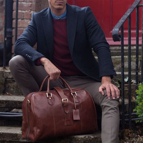 Best Men's Leather Weekend Bags at Carisa Macaulay blog