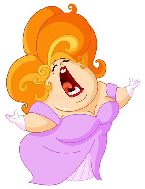 Image result for Opera Singer Cartoon