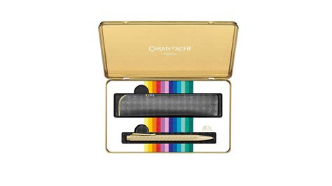 Caran D'Ache COLOUR TREASURE ECRIDOR SUNLIGHT Gift Set Ballpoint Pen ...