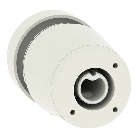 XVMC21 - base unit with cover XVM - Ø 45 mm - white - screw terminals ...
