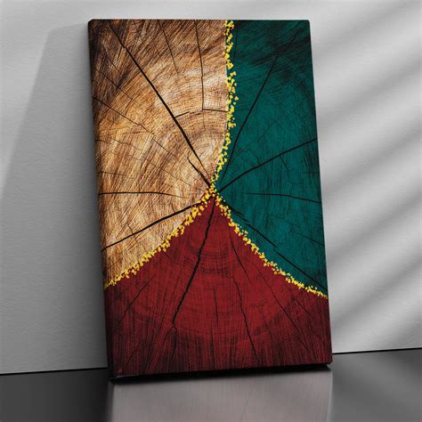 Vibrant Beautiful Black and Golden Canvas Painting - Abstract Art Canv ...