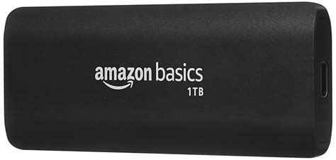 amazon basics 1 TB Portable SSD | Type C Compatible NVMe Drive | Upto ...