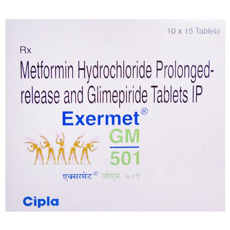 Exermet GM 501 Tablet | Uses, Side Effects, Price | Apollo Pharmacy
