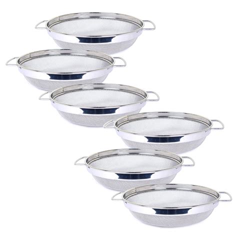 Buy Colourtales Pack of 6 Food Grade Stainless Steel Multipurpose Puran ...