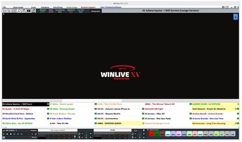 Promusicsoftware Winlive Pro 15 - Software Karaoke multiplayer | Pro ...
