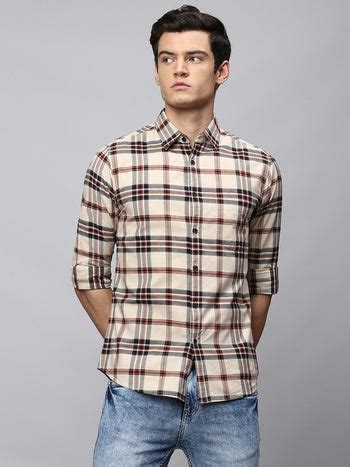 Men's Button Down Collar Slim Fit Checks Green Casual Shirt – DENNIS LINGO