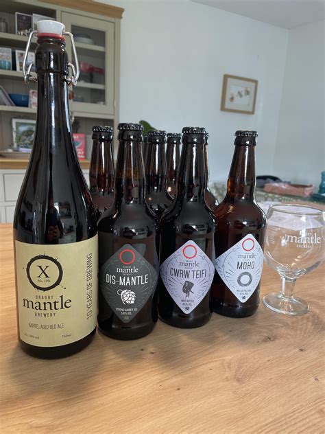 A lovely haul from the Mantle Brewery shop in Cardigan for a phenomenal ...