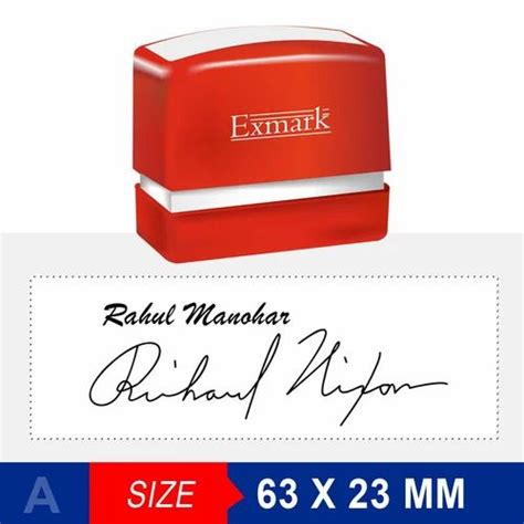 Rubber Stamps - Customized Signature Stamp Manufacturer from Agra